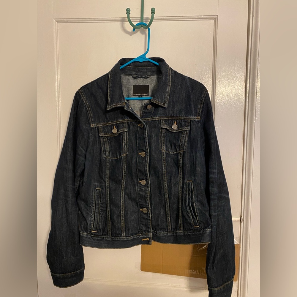 Banana Republic Women's Denim Jacket - Perfect Condition